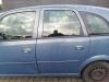 Opel Meriva außen original Tür hinten links Blaumetallic Z21T Eisenherz Bj.2008