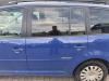 VW Touran 1T original Tür hinten links LL5M Indienblau Rohbau Bj.2008