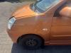Kia Picanto 1 original Kotflügel vorn links 03 Orange Metallic Bj.2006