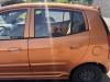 Kia Picanto 1 original Tür hinten links 03 Orange Metallic Rohbau Bj.2006