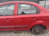 Chevrolet Aveo LT original Tür hinten links Limousine 06U Flame Red Metallic Rohbau Bj.2007