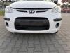 Hyundai I10 PA original Stoßstange Stossfänger vorn HW Crystal White Bj.2010