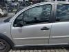 Citroen C3 XTR original Tür vorn links EZR Aluminiumgrau Metallic Rohbau Bj.2004