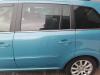 Opel Zafira B original Tür hinten links Z20N Breezeblau Rohbau Bj.2005