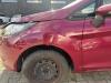 Ford Fiesta JA8 original Kotflügel vorn links Hot Magenta Bj.2008
