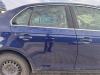 VW Jetta 1K2 original Tür hinten rechts LD5Q Shadow Blue Rohbau Bj.2009