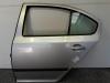 Skoda Octavia 2 1I BJ 2005 Tür hinten links Fließheck Silber 9102
